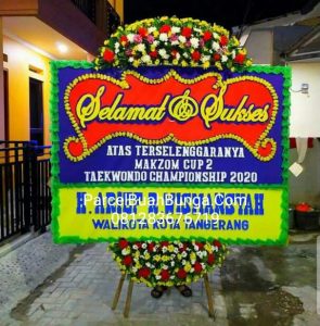 Jual Flower Board Selamat & Sukses di Jakarta Pusat