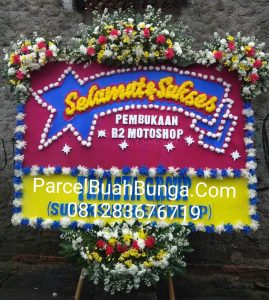 Toko Bunga Papan Selamat dan Sukses di Jakarta Pusat