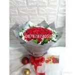 Bouquet Mawar Merah Valentine