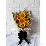 Bouquet Sun Flower For Valentine Day