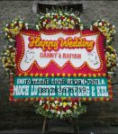 Jual Bunga Papan Ucapan Happy Wedding di Jakarta Selatan